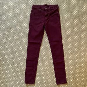 Carmar Maroon Jeans